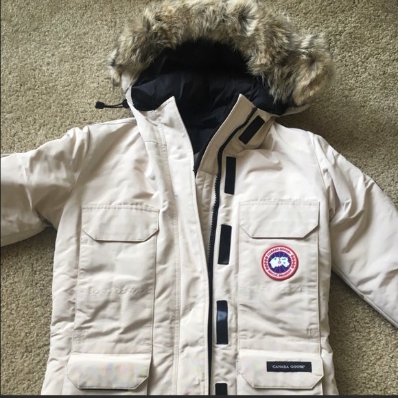 Canada Goose Jackets Coats Canada Goose Expedition Parka Cream Size S Poshmark